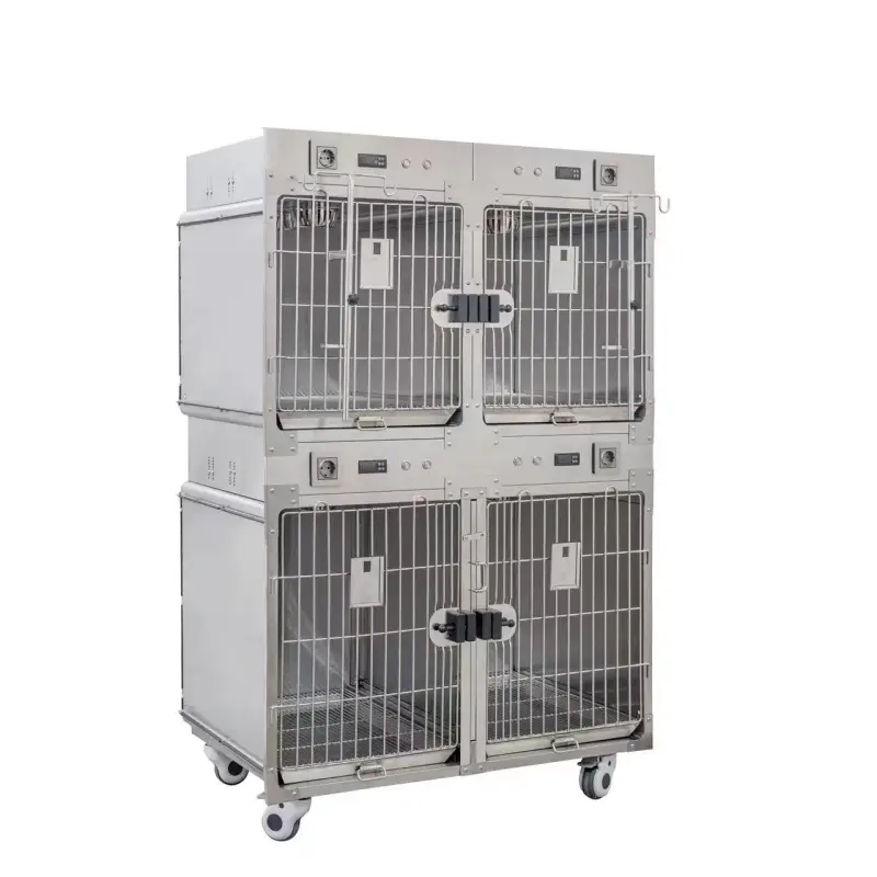 Animal Hospital Medical Clinic Cage for Dog ICU Recovery Emergency Cage for Pet