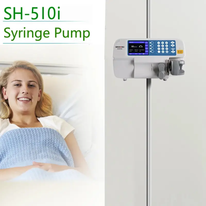Professional Portable Electric IV Syringe Pump for Human and Animal Use for ICU Care with CE Certified