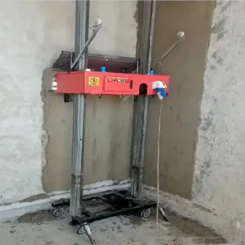 Automatic Concrete Rendering Machine: Wall Plastering 1000 m2 8h, 220V