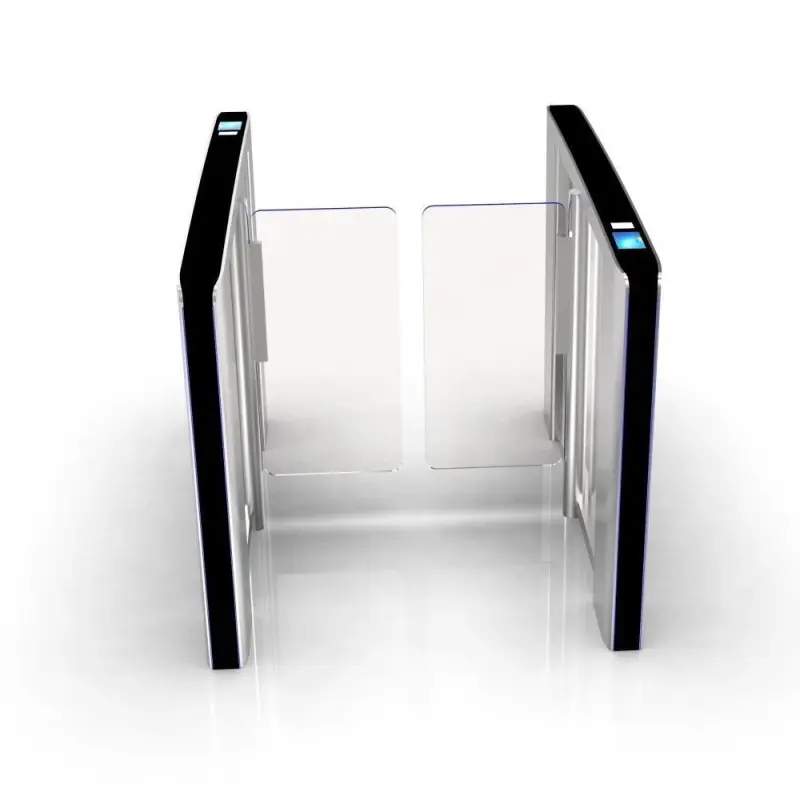 Face Finger Print Recognition High-speed Security Swing Barrier