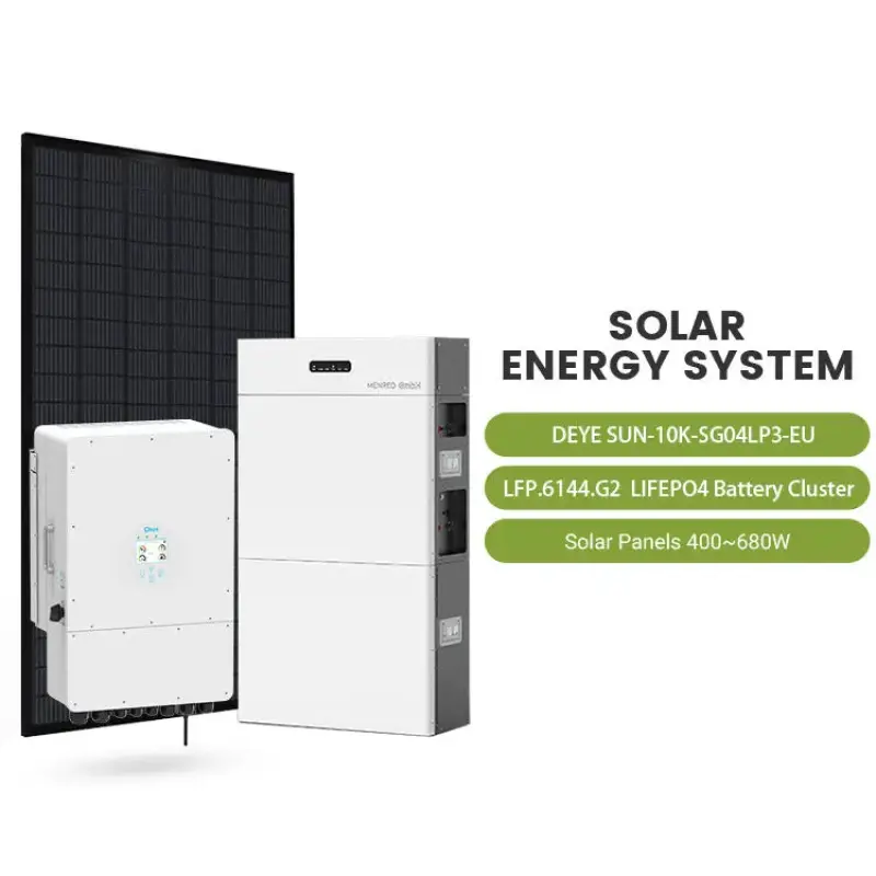 10000 Watt Solar Panel System Off Grid Solar Power Generator System For Home