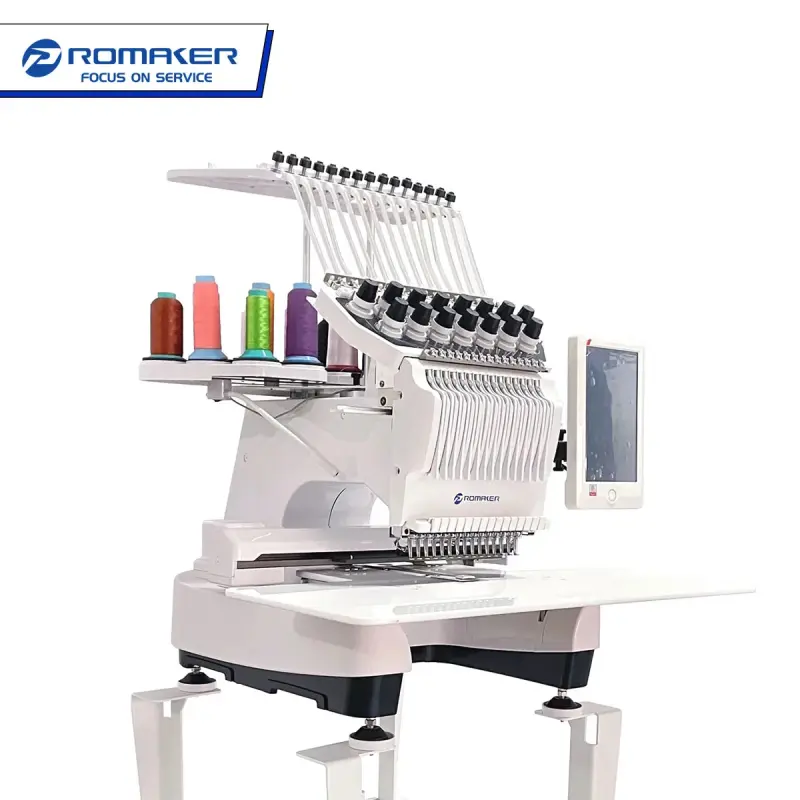 Promaker professional servise hat flat embroidery machine Computerized embroidery machine single head Embroidery machines