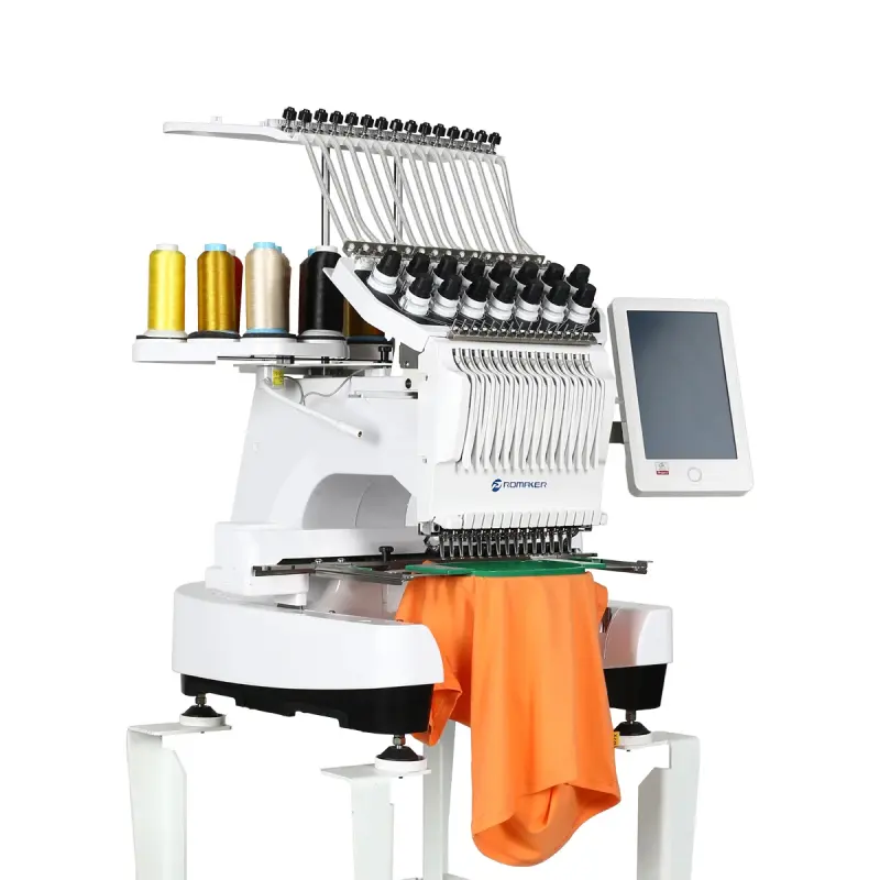 Promaker professional servise hat flat embroidery machine Computerized embroidery machine single head Embroidery machines