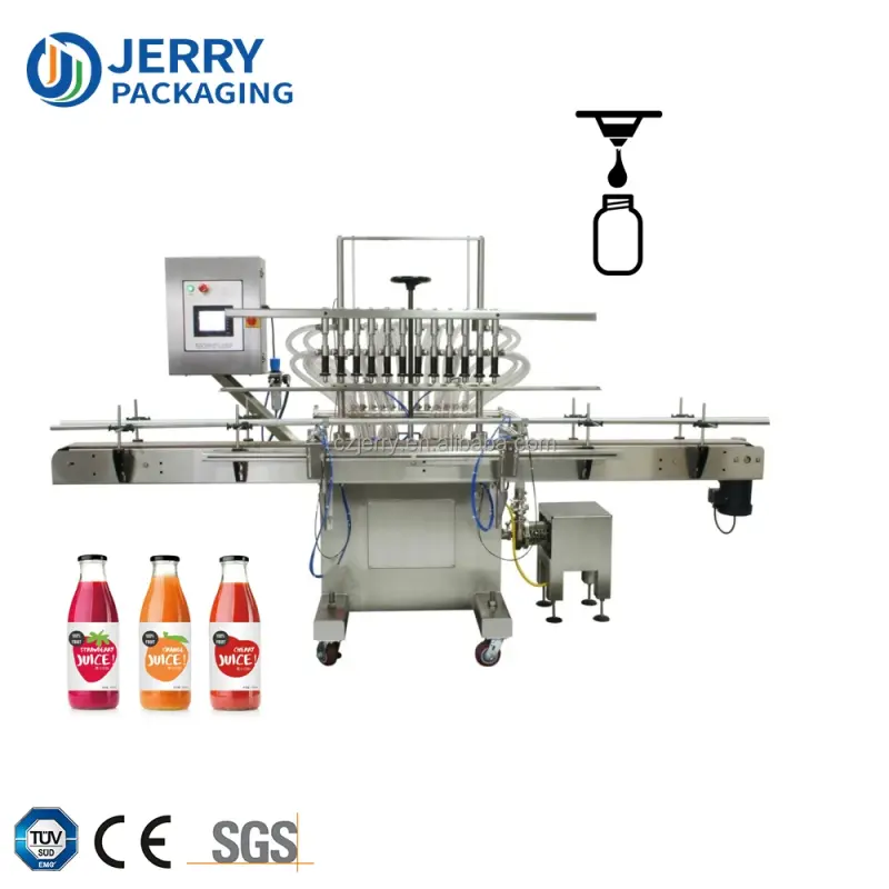 Automatic Spirits Filling Machine: Overflow Negative Pressure Technology