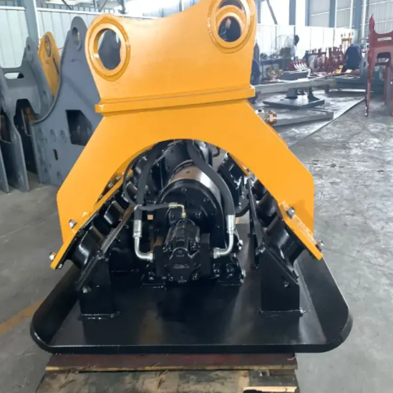 Engineering construction machinery hydraulic plate compactor for excavator