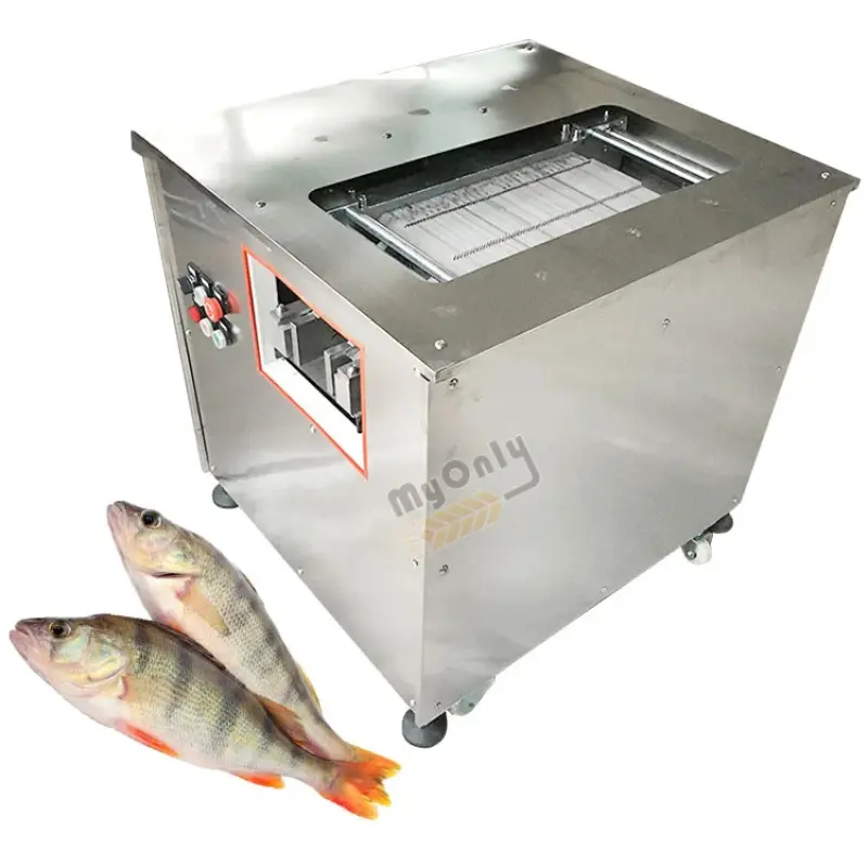 Electric Fresh Fishes Cutting Automatic Fish Fillet Slicer Machine