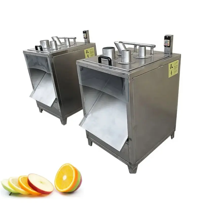 Automatic Potato Chips Cucumber Mango Fruit Slicing Machine