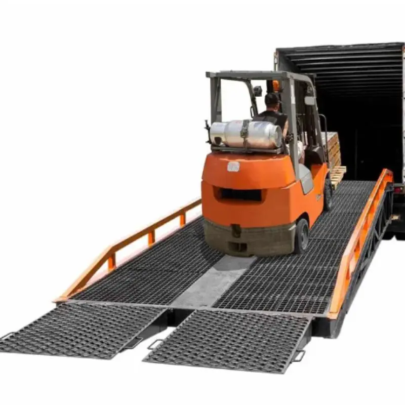 DCQH   12ton Mobile dock ramp movable hydraulic