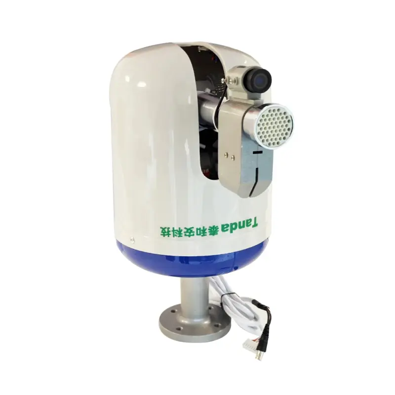 TANDA WCB-10 Automatic Fire Water Cannon 10L Extinguish Monitor tracking and positioning Jet Hydrants Hanging Installation