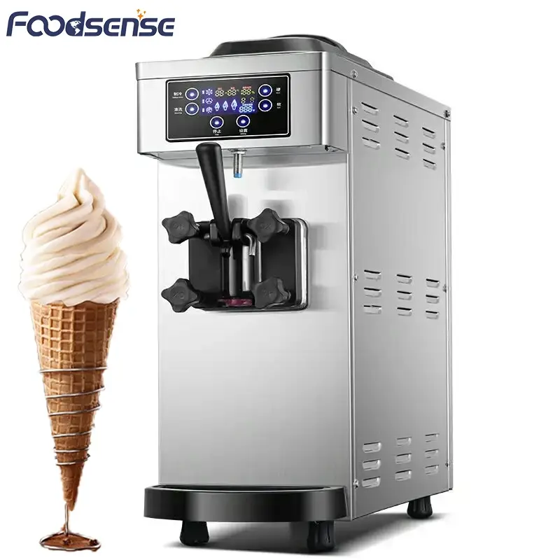 Floor Standing Ice Cream Machine (Frozen Yogurt Ice Cream Maker)