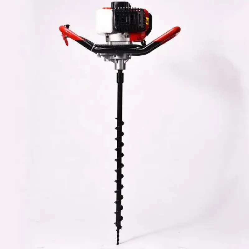 High quality CE 72cc ground deep post hole digger auger drill 300mm earth auger