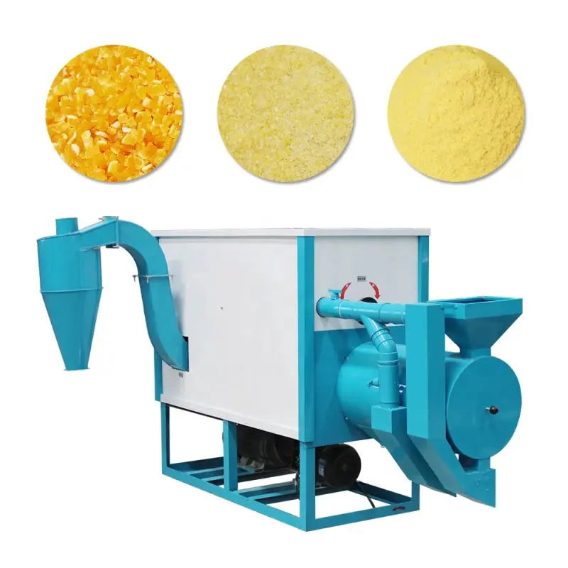 Maize degerminator and maize samp flour making milling machine with price for sale