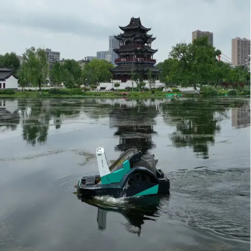 Harvesting Algae Mowing Vessel Rubbish Cleaning Ship Boat