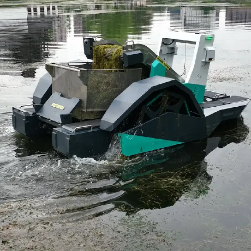 Harvesting Algae Mowing Vessel Rubbish Cleaning Ship Boat