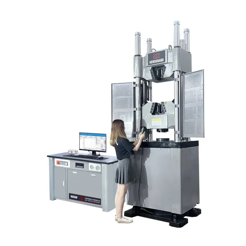 HST WEW-600D 60Ton 600kn Computer Display Hydraulic Universal Compression Test Equipment