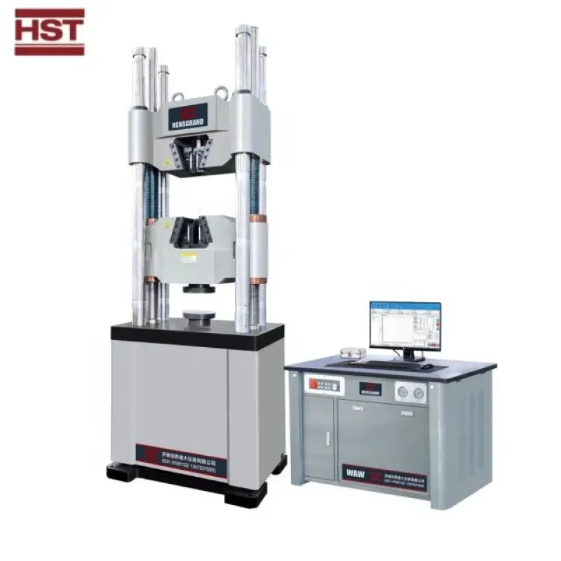 HST WEW-600D 60Ton 600kn Computer Display Hydraulic Universal Compression Test Equipment