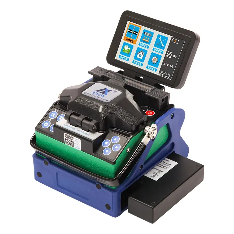 fiber optics Eloik brand 88A  fusion machine splicer  FTTH Fiber Optic Fusion Splicer Splicing Machine ftth drop fiber toolkit