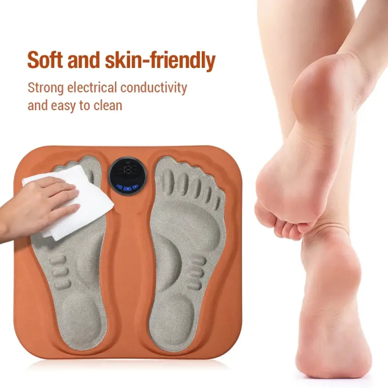 Smart Micro-current Foot Massage Pad with Heating Function