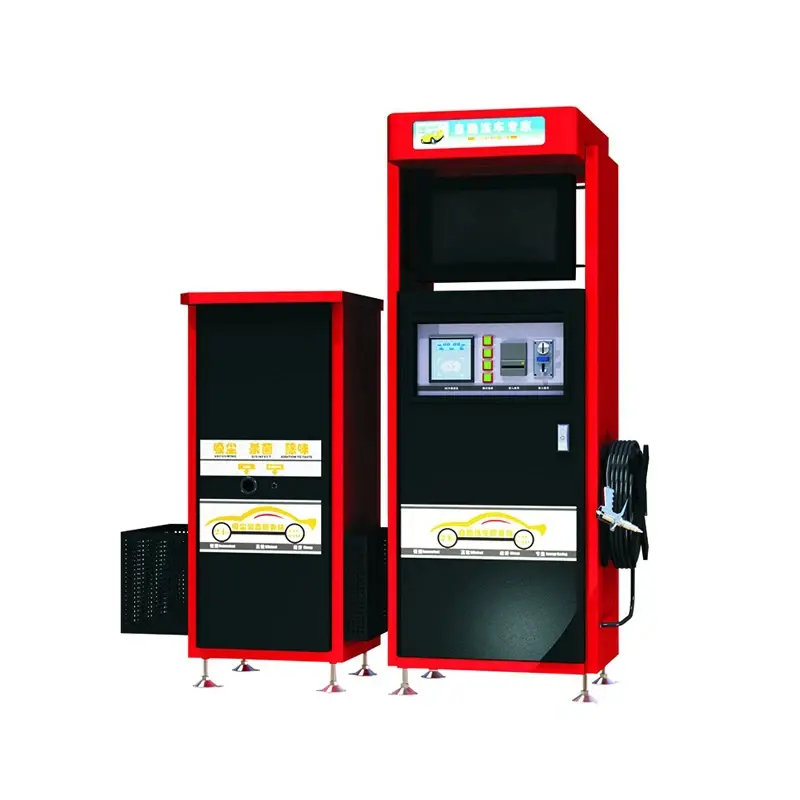 3KW 80bar Coin card banknote operated self-service steam carwash machines equipment car washing self service machine