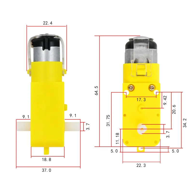 TT Motor Smart Car Robot Gear Motor S