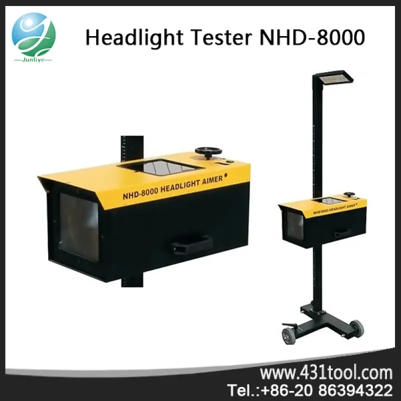 Car light adjustment headlamp alignment equipment aiming machine