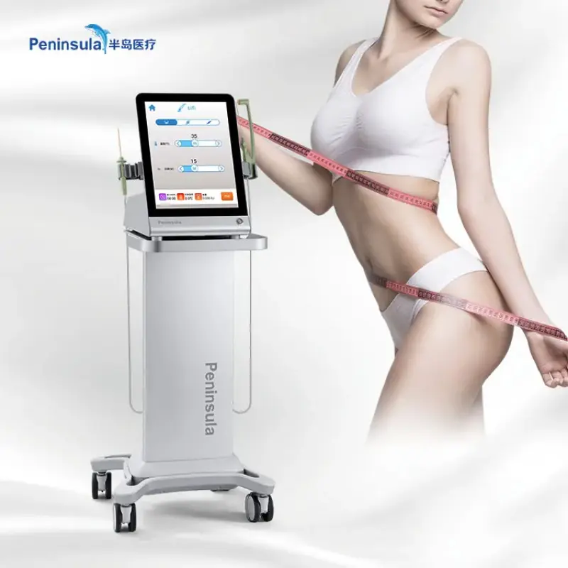 Peninsula 6D Gold Micro-Sculpture Smart RF Machine Radio Frequency for Abdominal Fat Reduction