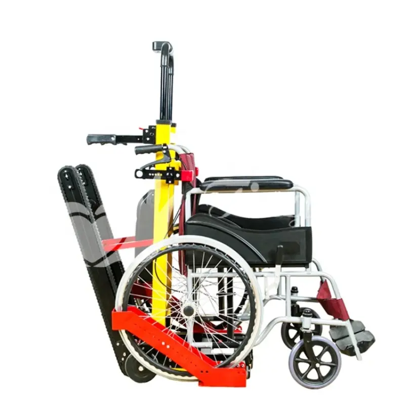 Wheelchair Disabled People Aluminum Rehabilitation Therapy Supplies Transfer Person up and Down Stairs Aluminum Alloy Material