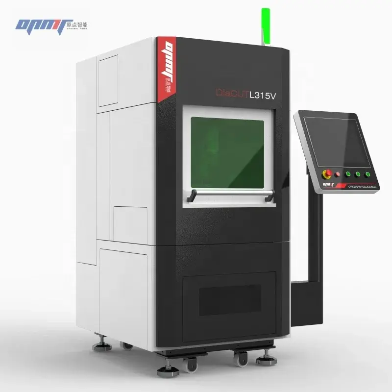 High-precision vertical laser machine