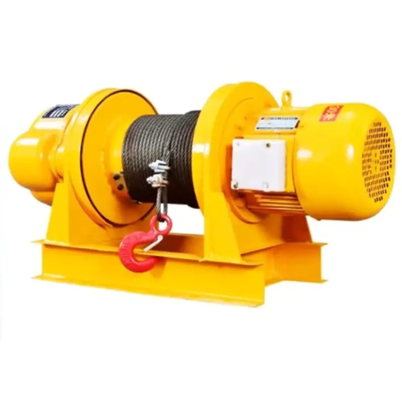 customized drawing 2 ton construction winch pulling lifting equipment