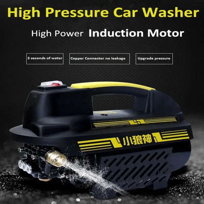 smart portable 220v 100bar self priming high pressure water jet