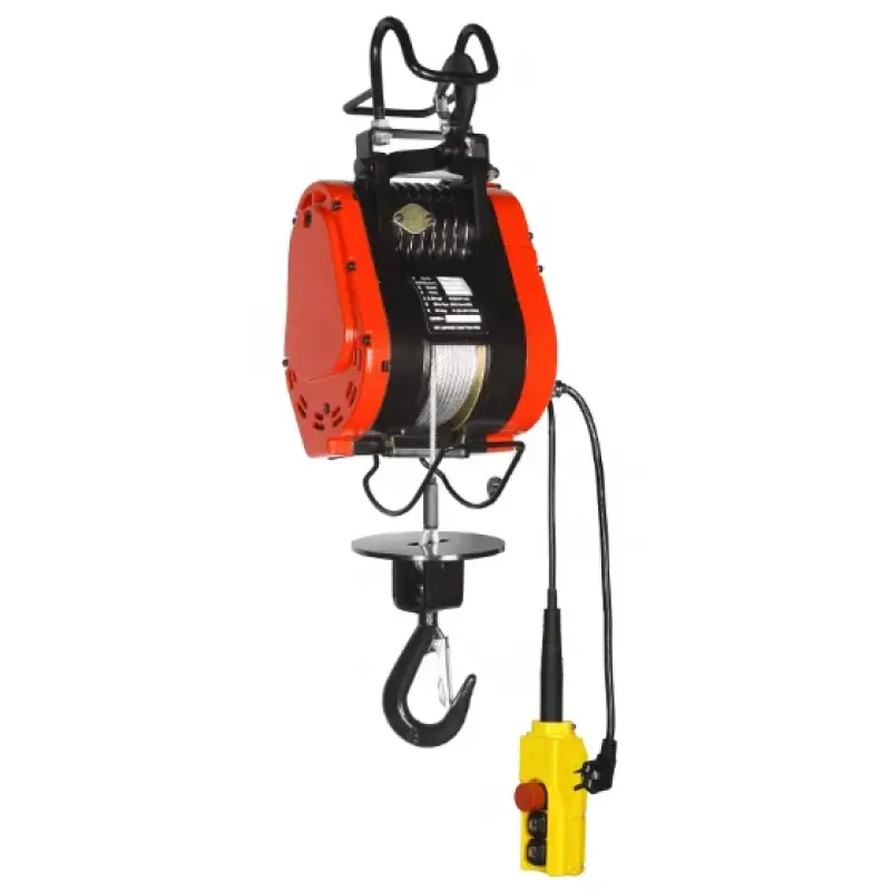 High Speed Electric winch 300KG Mini Wire rope electric hoist winch