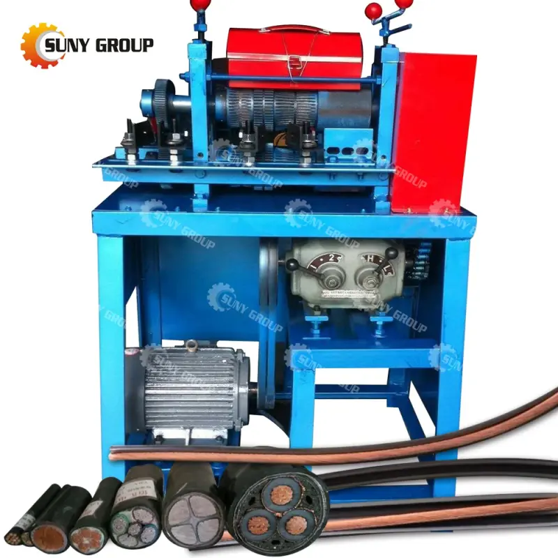 Automatic Scrap Wire Cable Stripper Recycling Machine