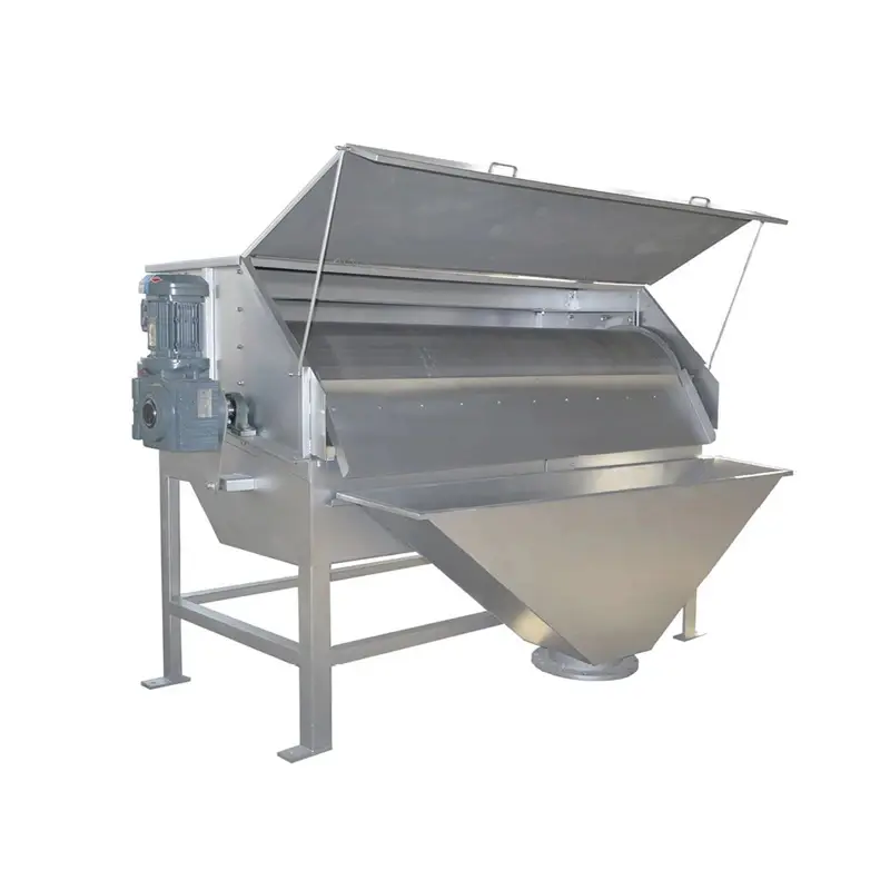 Auto-Clean Rotary Drum Filter Screen with Canal: