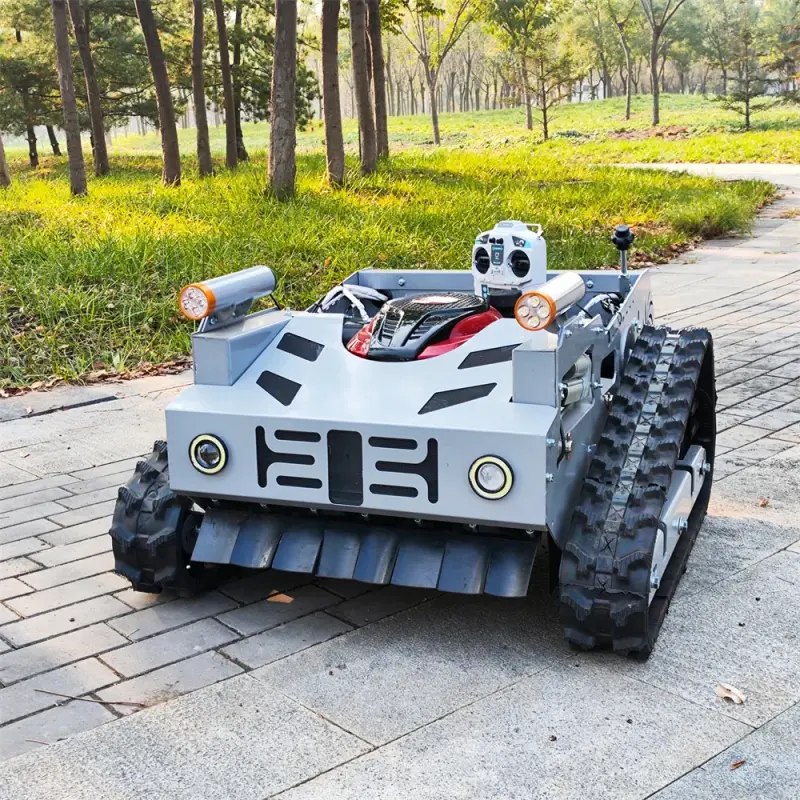 Smart DQG Remote Control Lawn Mower Cordless Mini