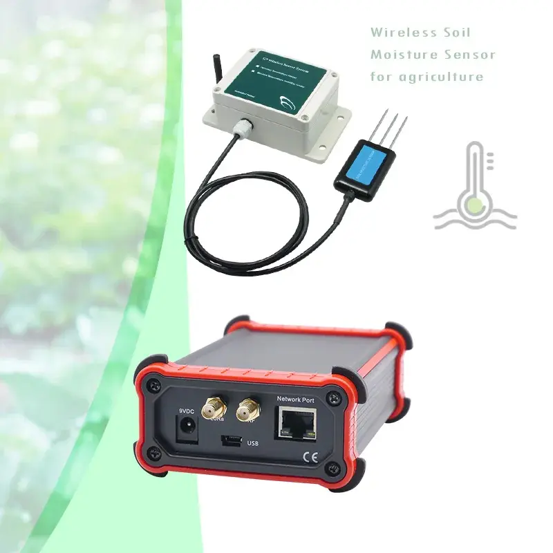 Wireless 4-20ma Agriculture Smart Iot Gateway Soil Moisture Sensor