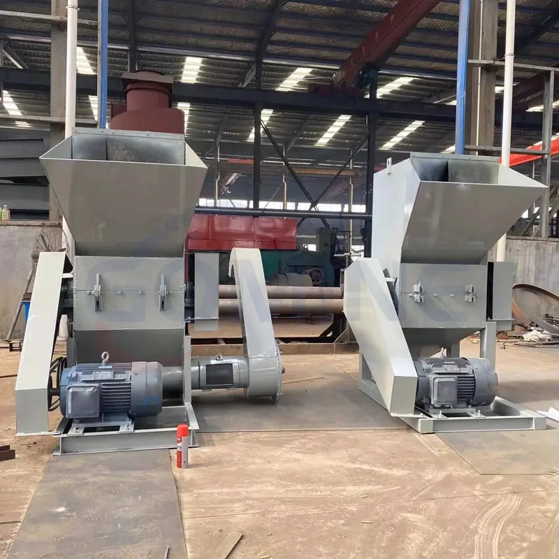 Tyres and Recycling Waste Plastic Shredder Crusher Machine