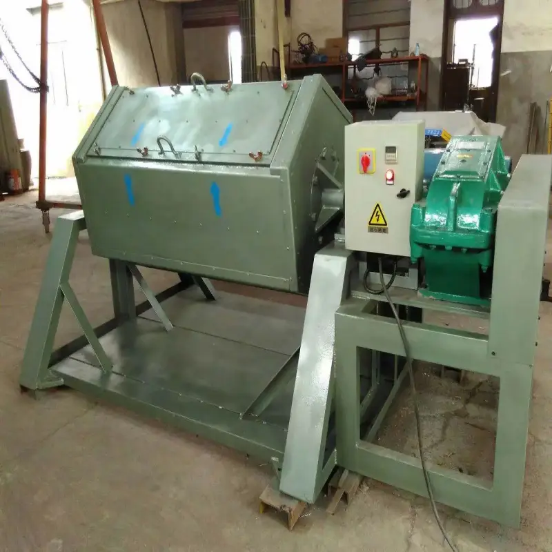 Metal Steel Chain Sand Blasting Machine: