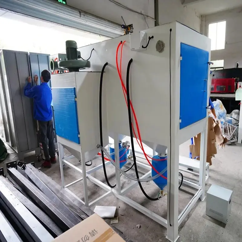 Multi-Station Large Pressure Sand Blasting Machine: