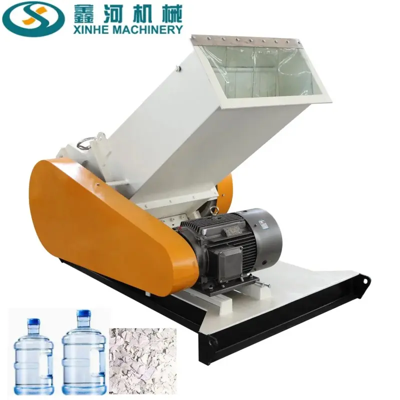 Plastic Bottles Wood Crusher Plastic Recycling Machine