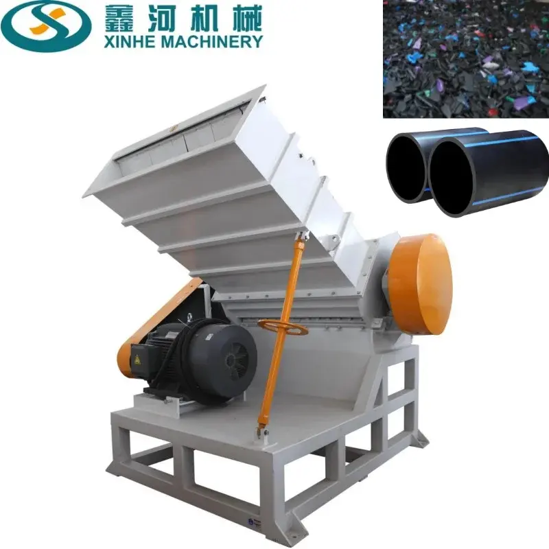 Plastic Bottles Wood Crusher Plastic Recycling Machine