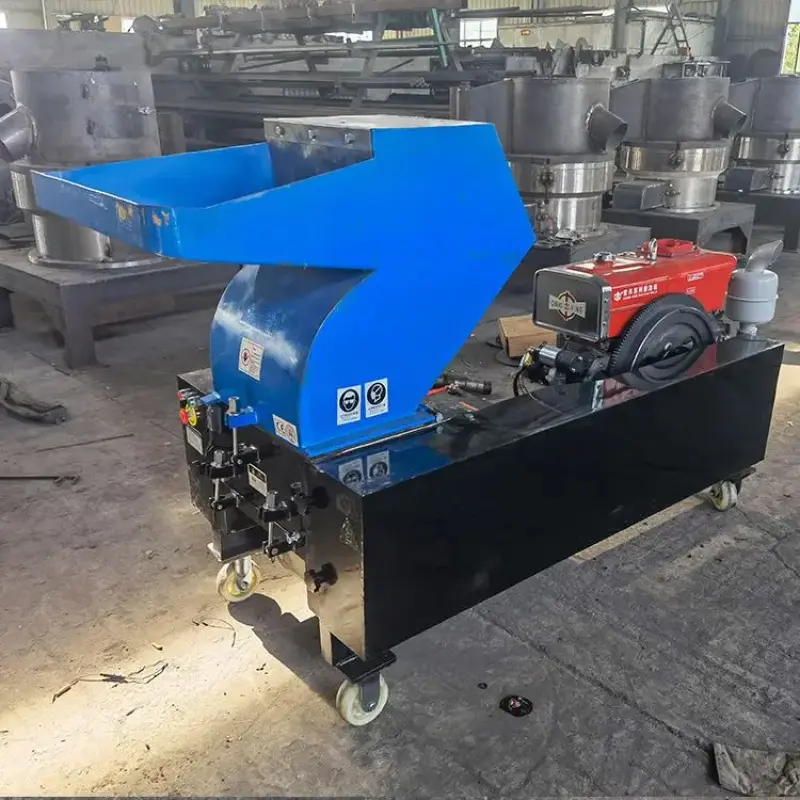 Recycling Waste Plastic Crusher  Plastic Grinder Crush Machine