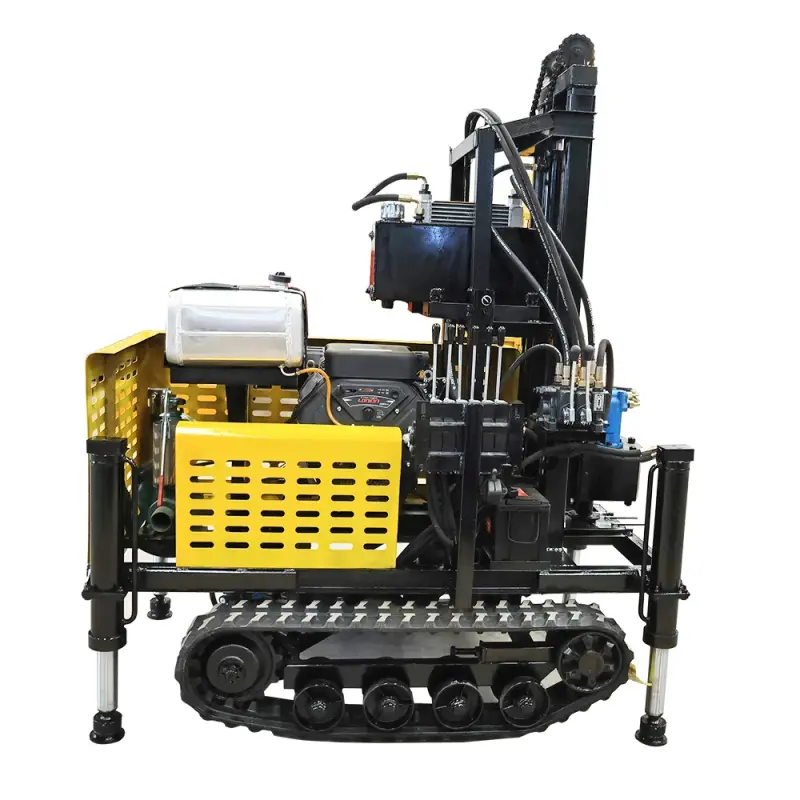 200m Diesel Hydraulic Crawler drilling rig crawler water well drill rig