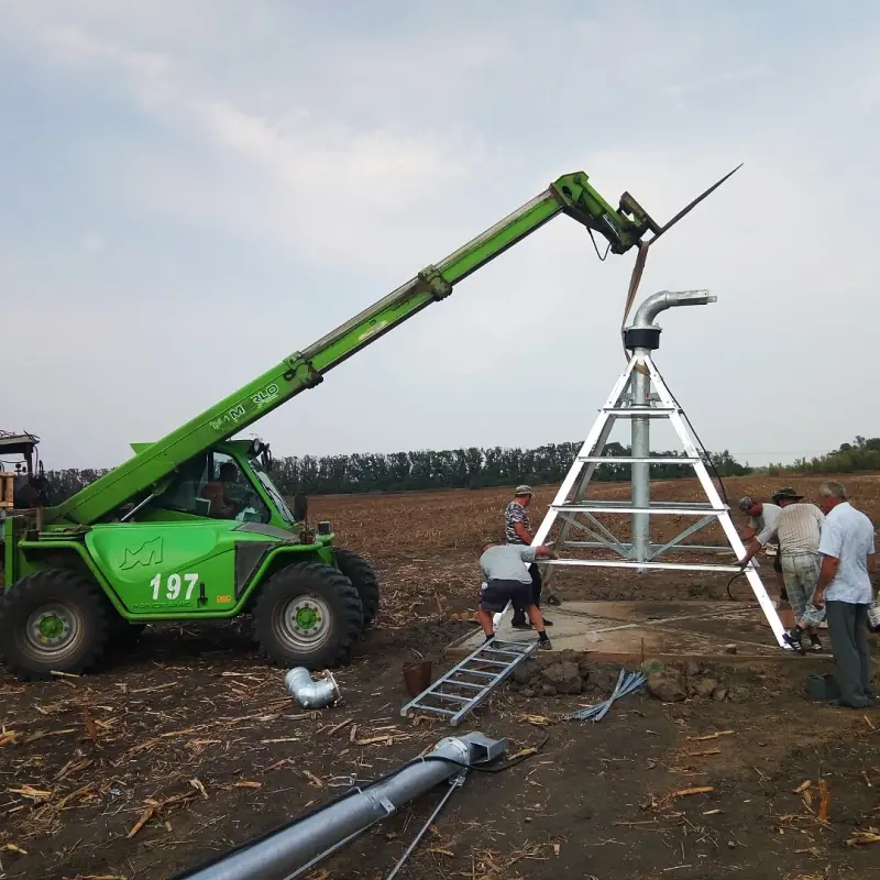 Smart Control Automatic 30 50 80 200 hectare Center Pivot Irrigation Systems