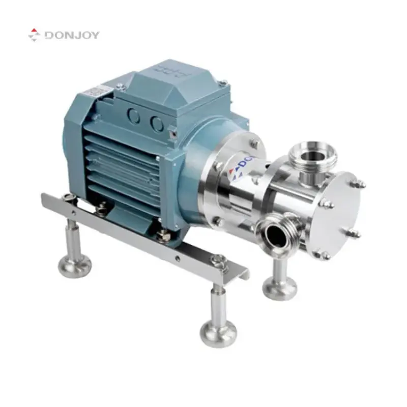 DONJOY sanitary self- suction water pumps flexible impeller pump stainless steel pump electrical water pump