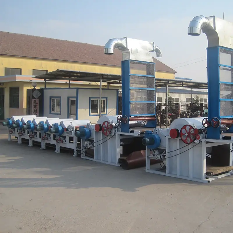 Textile Waste Cotton Fiber Clothes Yarn Making Recycling Machine