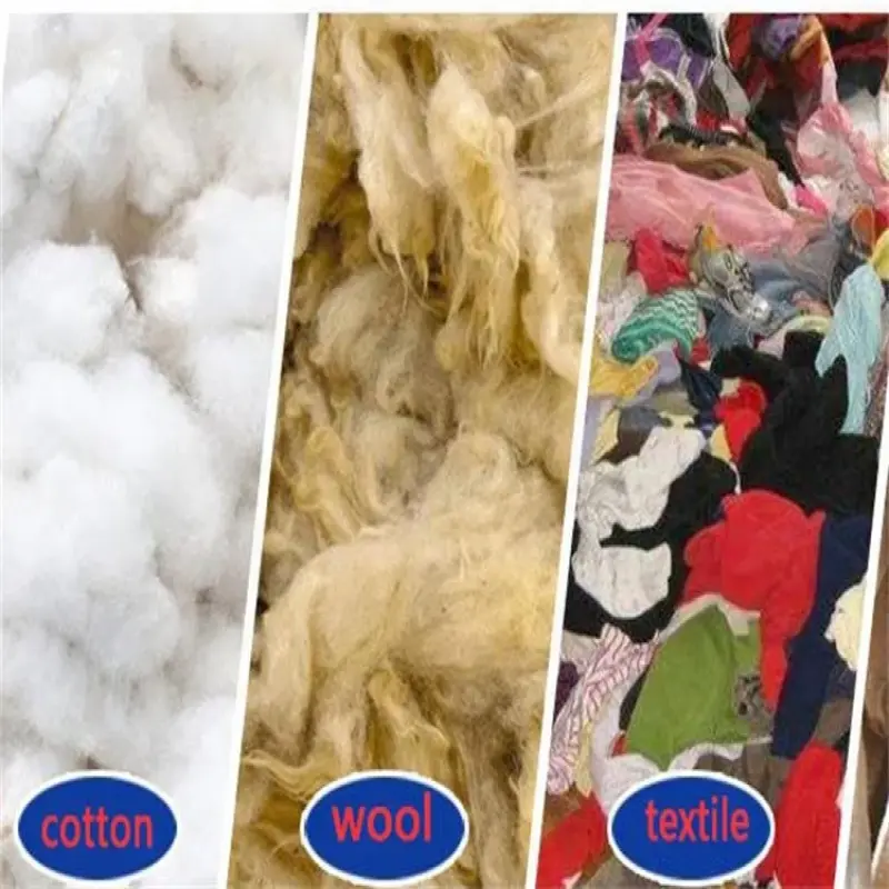 Used Clothes Waste Cotton Recycling Machine