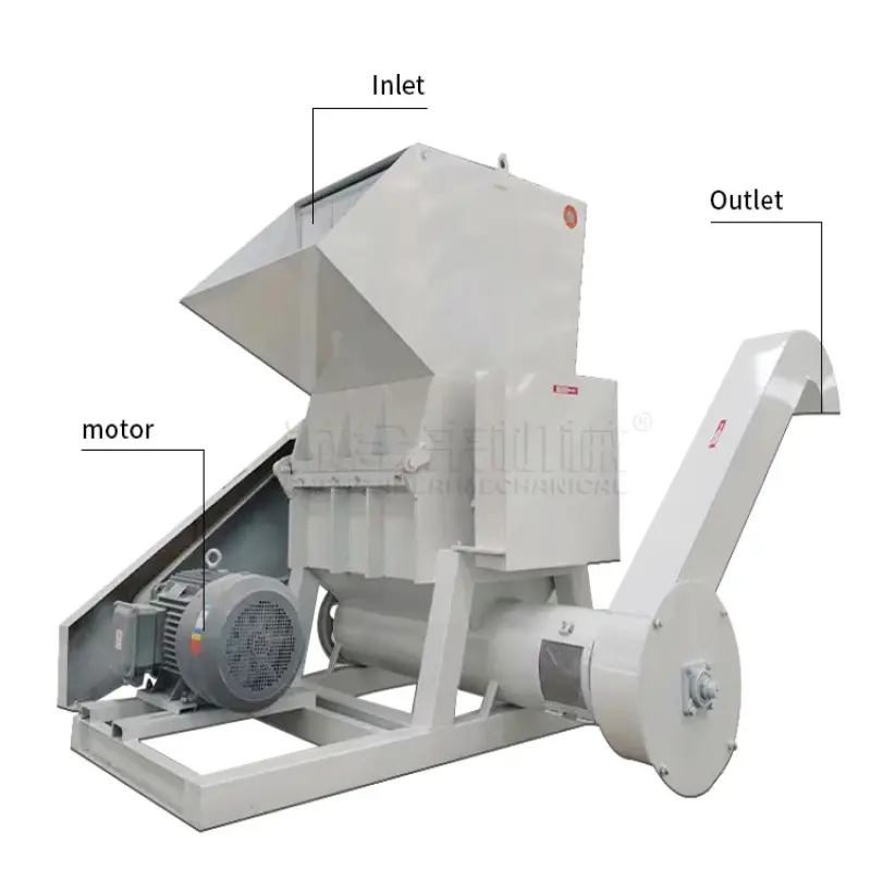 Multifunctional Small Waste Plastic Crusher Recycling Machine