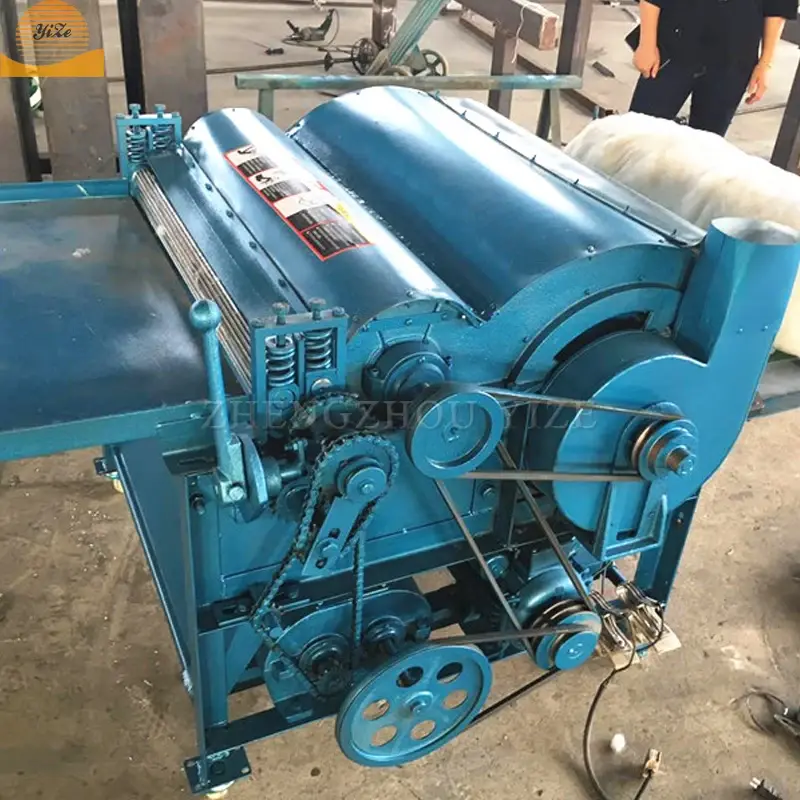 Polyester Waste Cotton Fiber Opening Recycling Machine