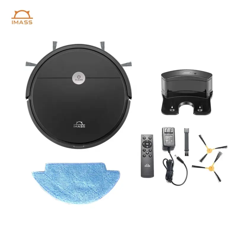 Household Robot Vacuum Cleaner Electric Wet and Dry Floor Mop Cleaning Sweeper Spiradora