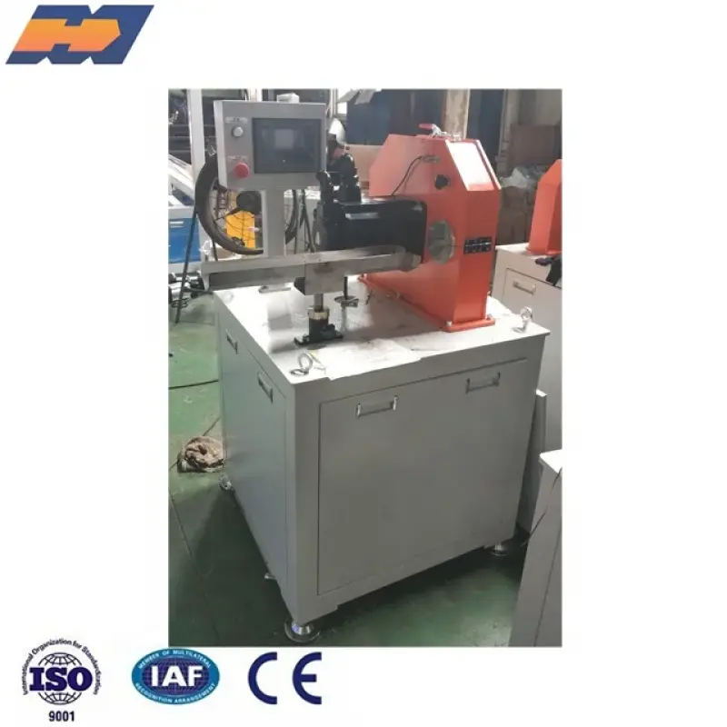Small Pipe FD32 Plastic Flying Knife Cutting Machine.
